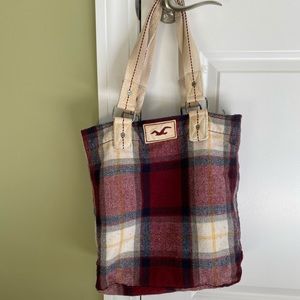 Flannel Hollister Tote